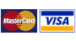 Payment via Visa and Mastercard