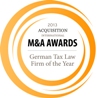 WINHELLER is Germany's Tax Law Firm of the Year 2013 WINHELLER is Germany's Tax Law Firm of the Year 2013