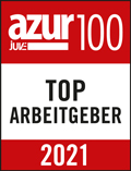 azur100: Top-Arbeitgeber für Juristen 2021 azur100: Top-Arbeitgeber für Juristen 2021
