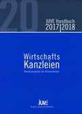 WINHELLER listed in JUVE directory of top rated German Law Firms 2017/2018