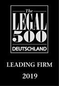 Legal 500 Germany 2019