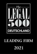 Legal 500 Deutschland 2021 – Топ 3 в некоммерческом секторе