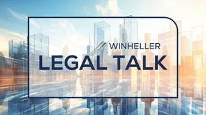 Legal Talk | Krypto-Start-ups erfolgreich gründen Bild einer Skyline mit Schrift Legal Talk
