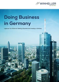 Brochure Starting a Business in Germany