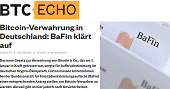 Benjamin Kirschbaum zur Bitcoin-Verwahrung in Deutschland