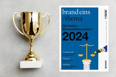 brand eins /thema: Bestenliste Wirtschaftskanzleien 2024