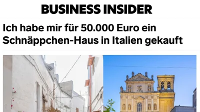 Screenshot des Business Insider Artikels