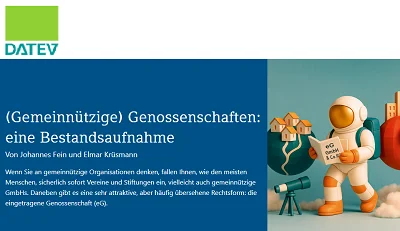 Vorschau zum DATEV-Artikel zu Genossenschaften