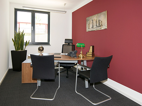 workplaces at the office center